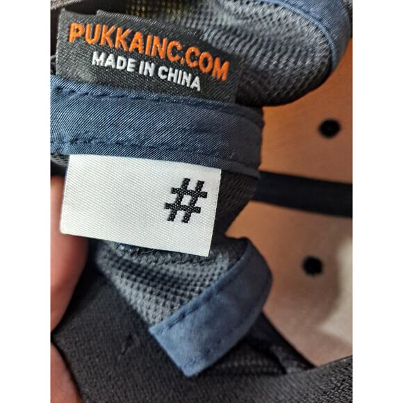 NWT Pukka A-Flex Black-Yellow Lightweight Breathability Golf Cap‎ - Picture 8 of 8